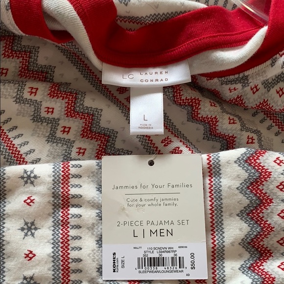 Lauren Conrad Men’s Pajama Top ❤️🤍 Final Drop⬇️ - Picture 3 of 3